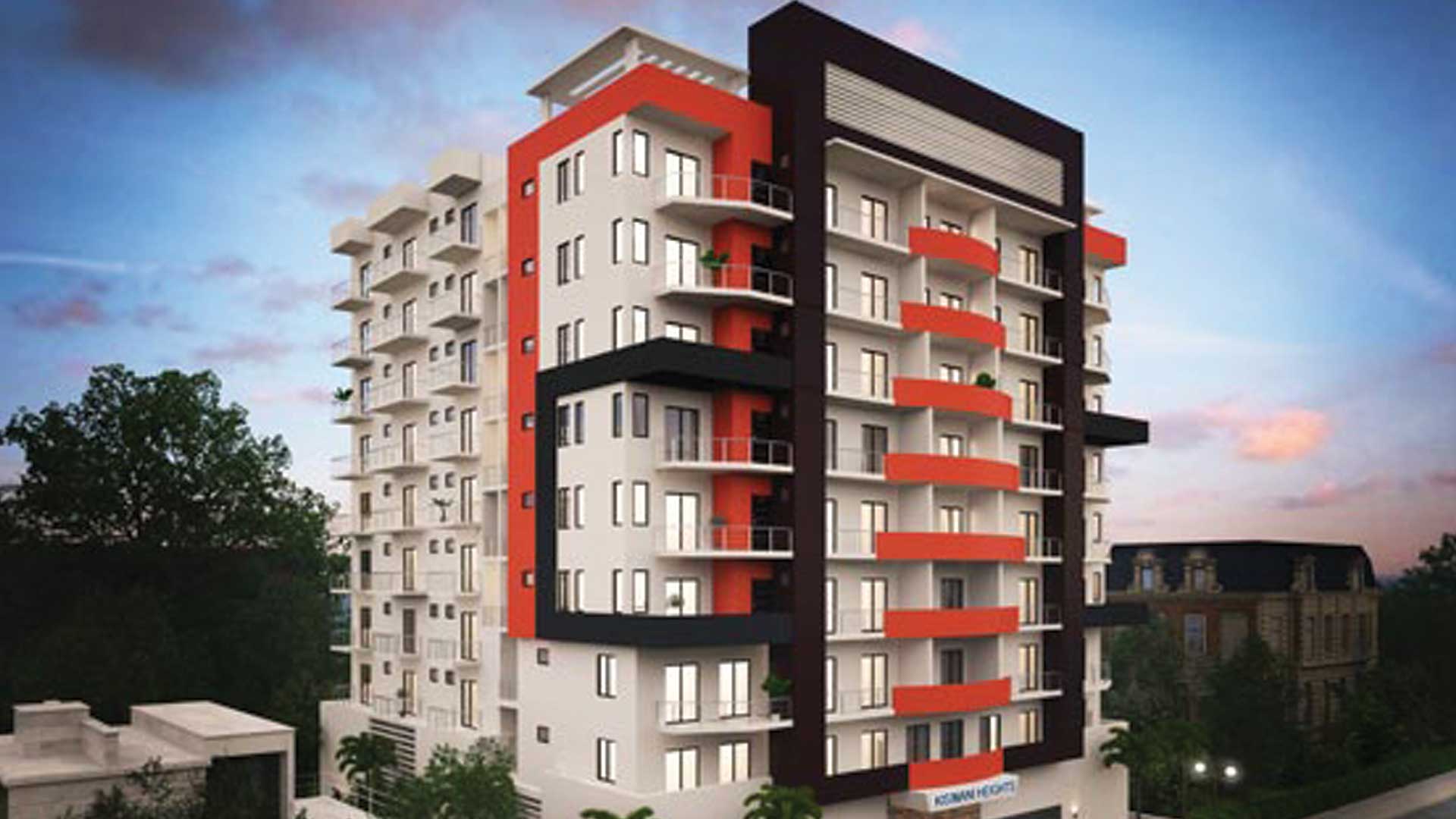Apartment construction cost breakdown for a Mombasa coastal development